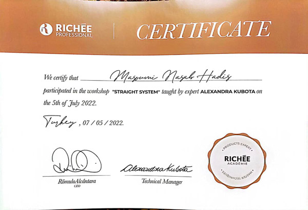 عکس های آموزشگاه آرایشگری گونش عکس های آموزشگاه آرایشگری گونش