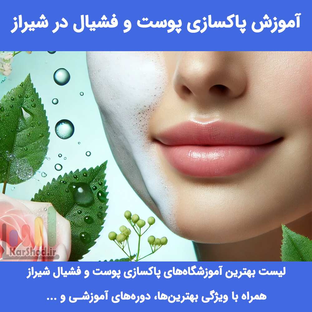 آموزش پاکسازی پوست و فشیال در شیراز آموزش پاکسازی پوست و فشیال در شیراز