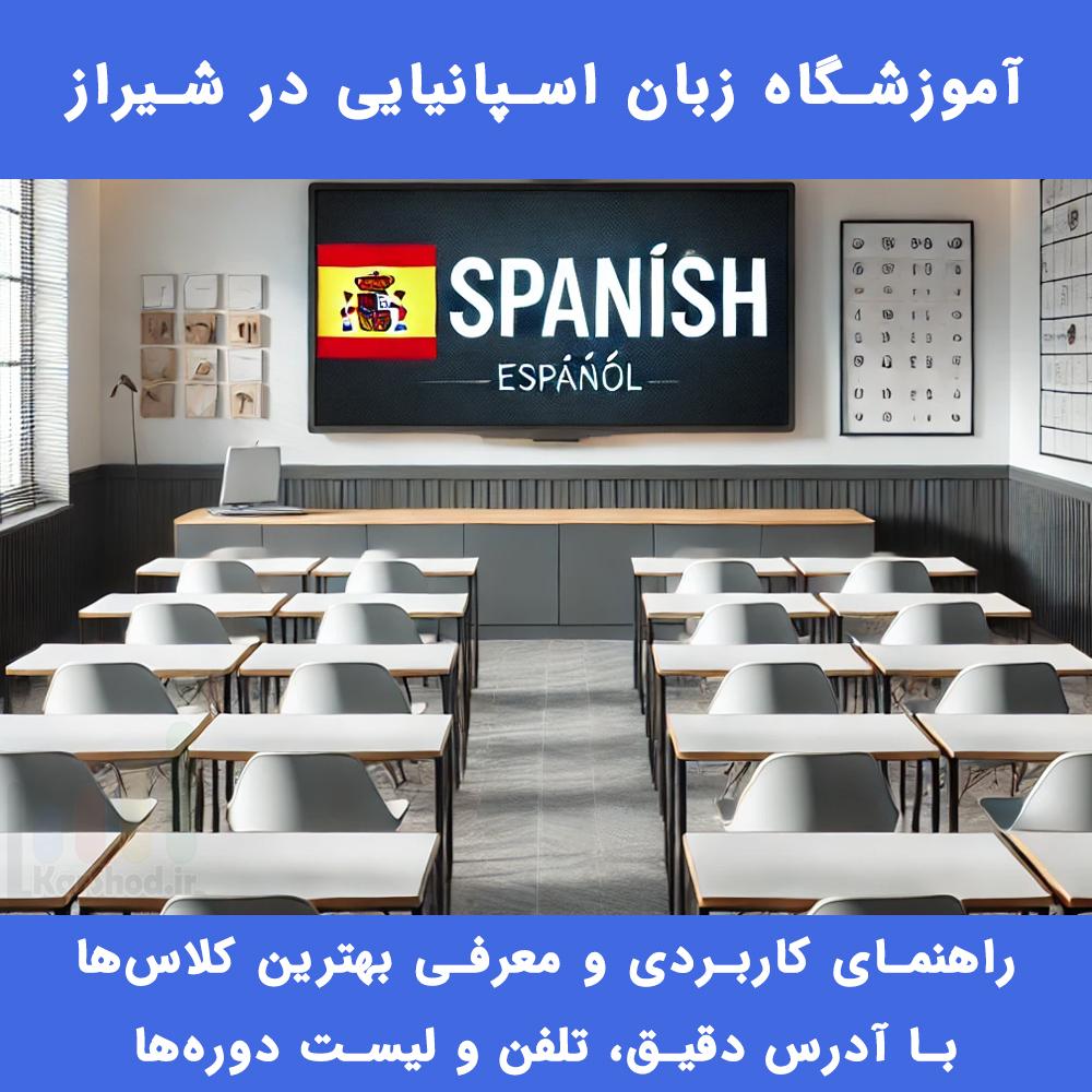 کلاس زبان اسپانیایی در شیراز