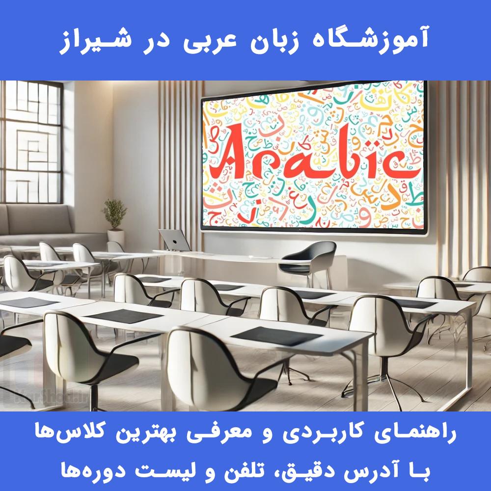 کلاس زبان عربی در شیراز