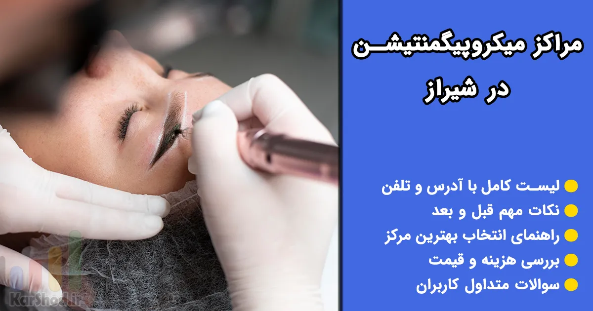 میکروپیگمنتیشن در شیراز میکروپیگمنتیشن در شیراز