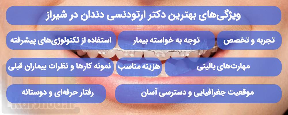 بهترین دکتر ارتودنسی در شیراز