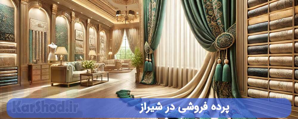 پرده فروشی در شیراز