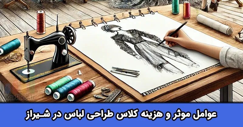 هزینه کلاس طراحی لباس در شیراز