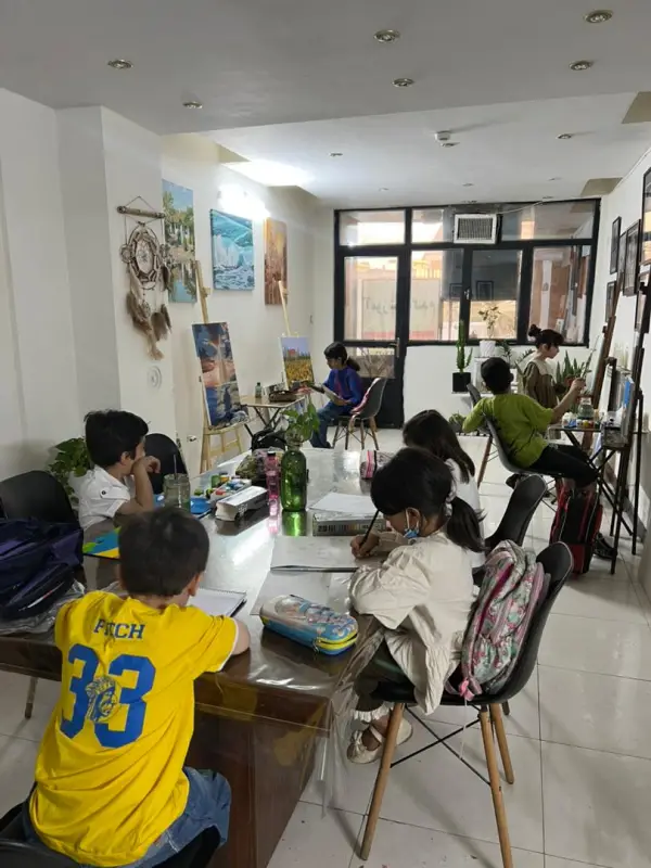 عکس های آموزشگاه هنرهای تجسمی گندم عکس های آموزشگاه هنرهای تجسمی گندم