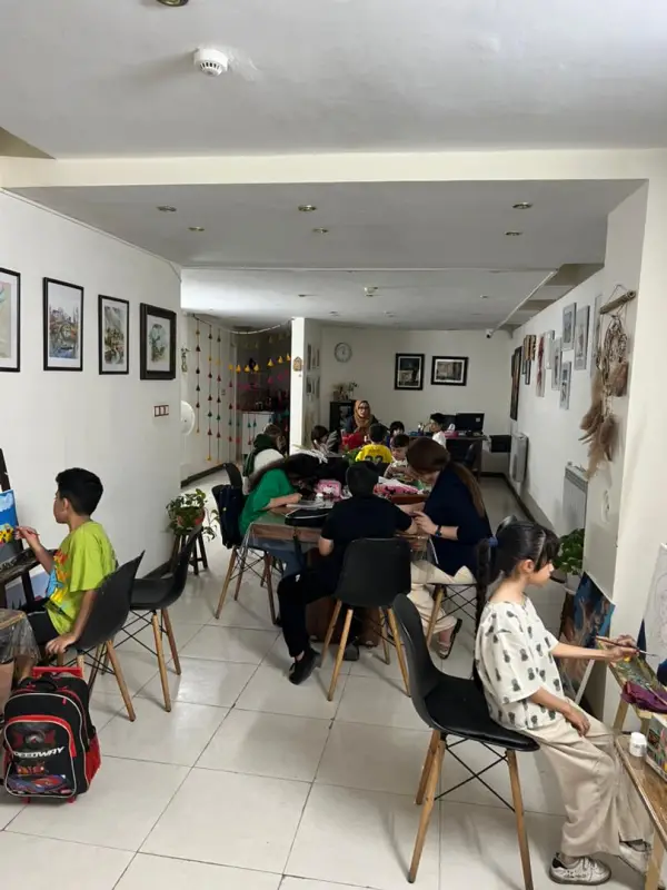 عکس های آموزشگاه هنرهای تجسمی گندم عکس های آموزشگاه هنرهای تجسمی گندم