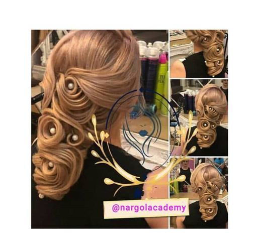 عکس های آموزشگاه آرایشگری نارگل عکس های آموزشگاه آرایشگری نارگل