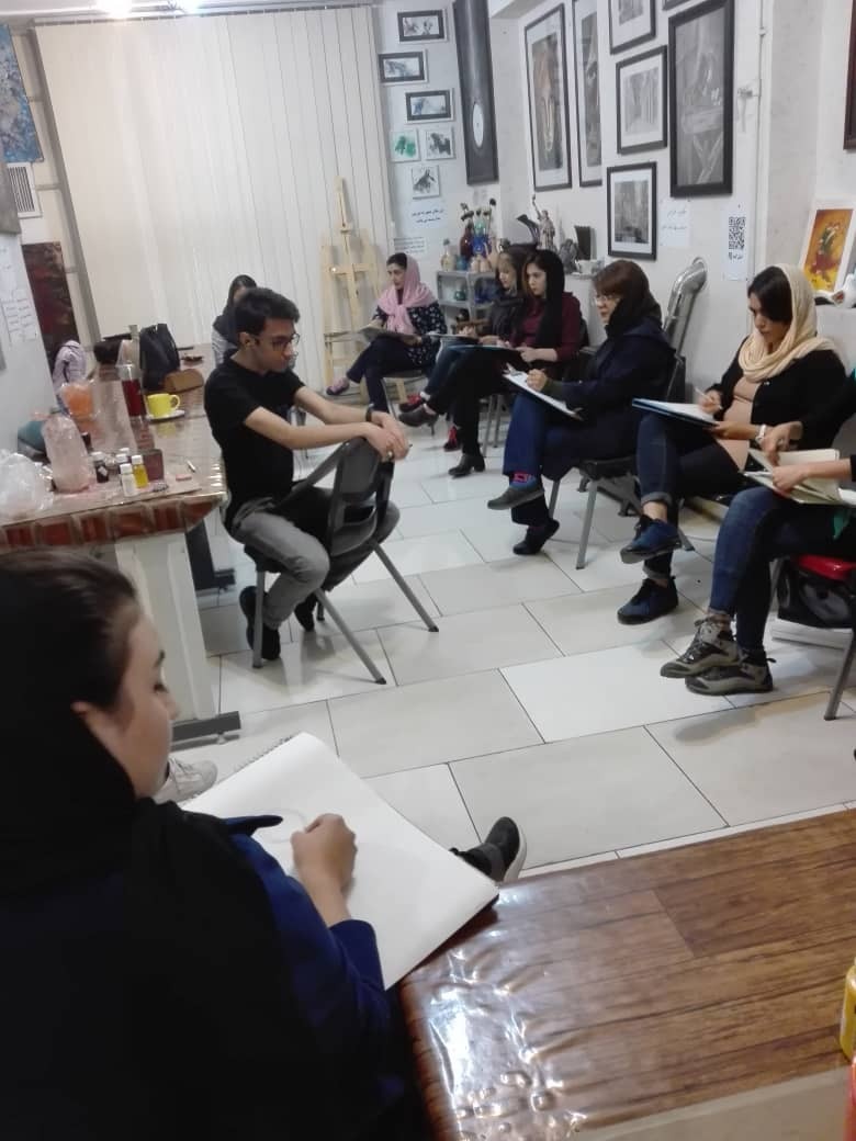 عکس های آموزشگاه هنری قلم مو عکس های آموزشگاه هنری قلم مو