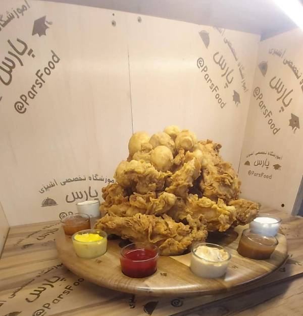 آموزش سوخاری KFC آموزش سوخاری KFC