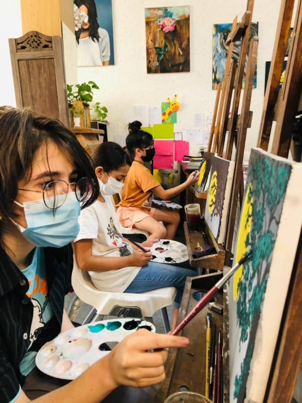 عکس های آموزشگاه نقاش کوچولو عکس های آموزشگاه نقاش کوچولو