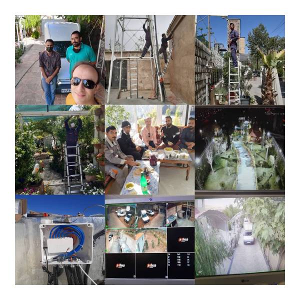 عکس های شرکت دوربین مداربسته برادران عسکری عکس های شرکت دوربین مداربسته برادران عسکری